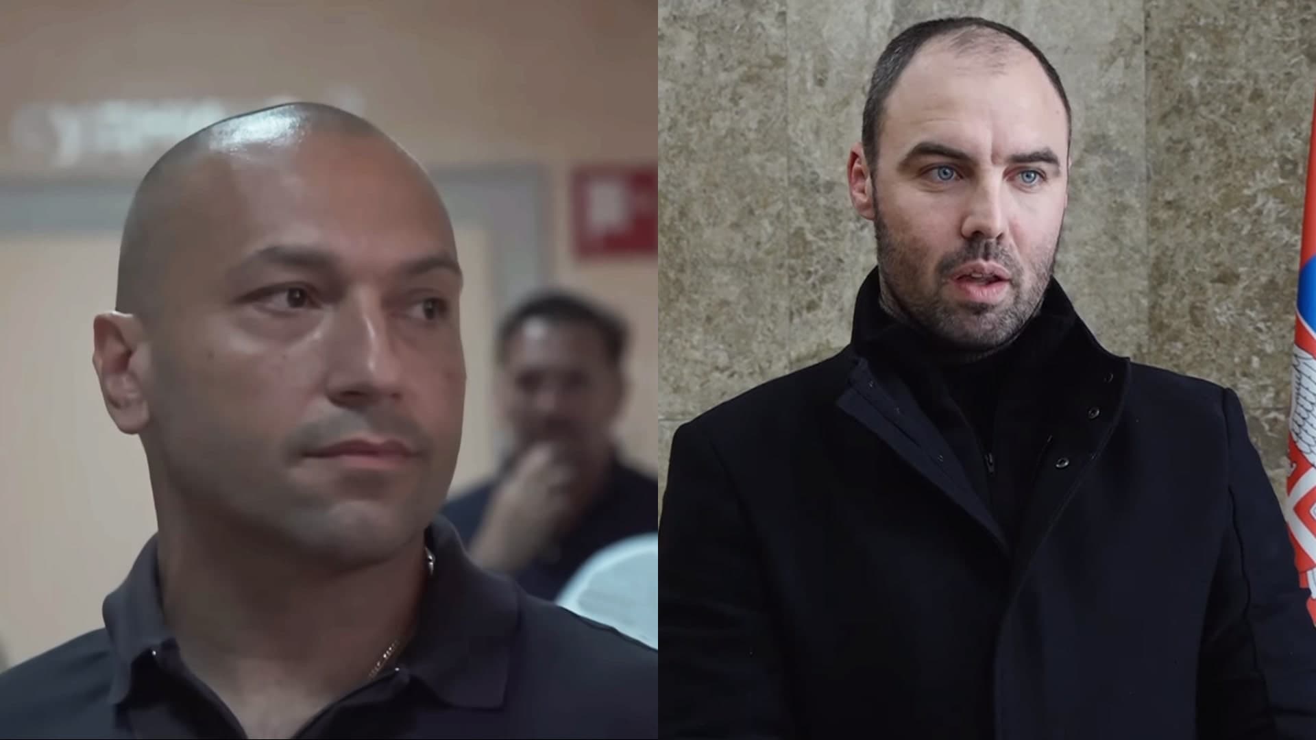 Smenjeni Slobodan Milenković i Dušan Mitić, inspektori koji su otkrili imanje "Jovanjica" i uhapsili Koluviju