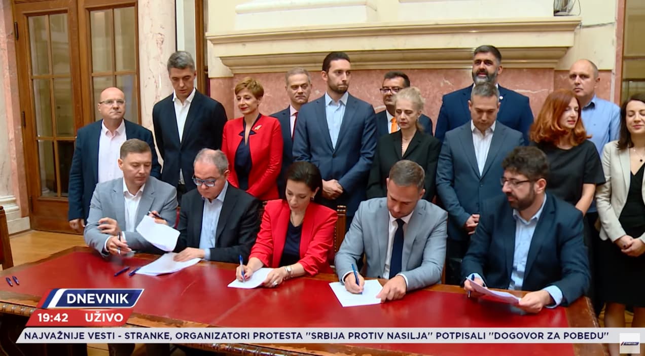 Deo opozicije potpisao sporazum "Dogovor za pobedu", ovo je 5 ključnih tačaka