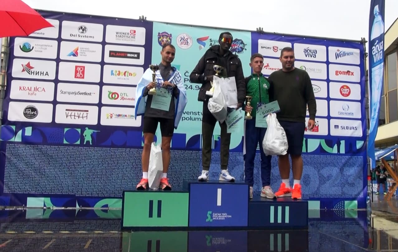 Kenijac Stenli Kipruto pobednik ovogodišnjeg Čačanskog polumaratona (VIDEO)
