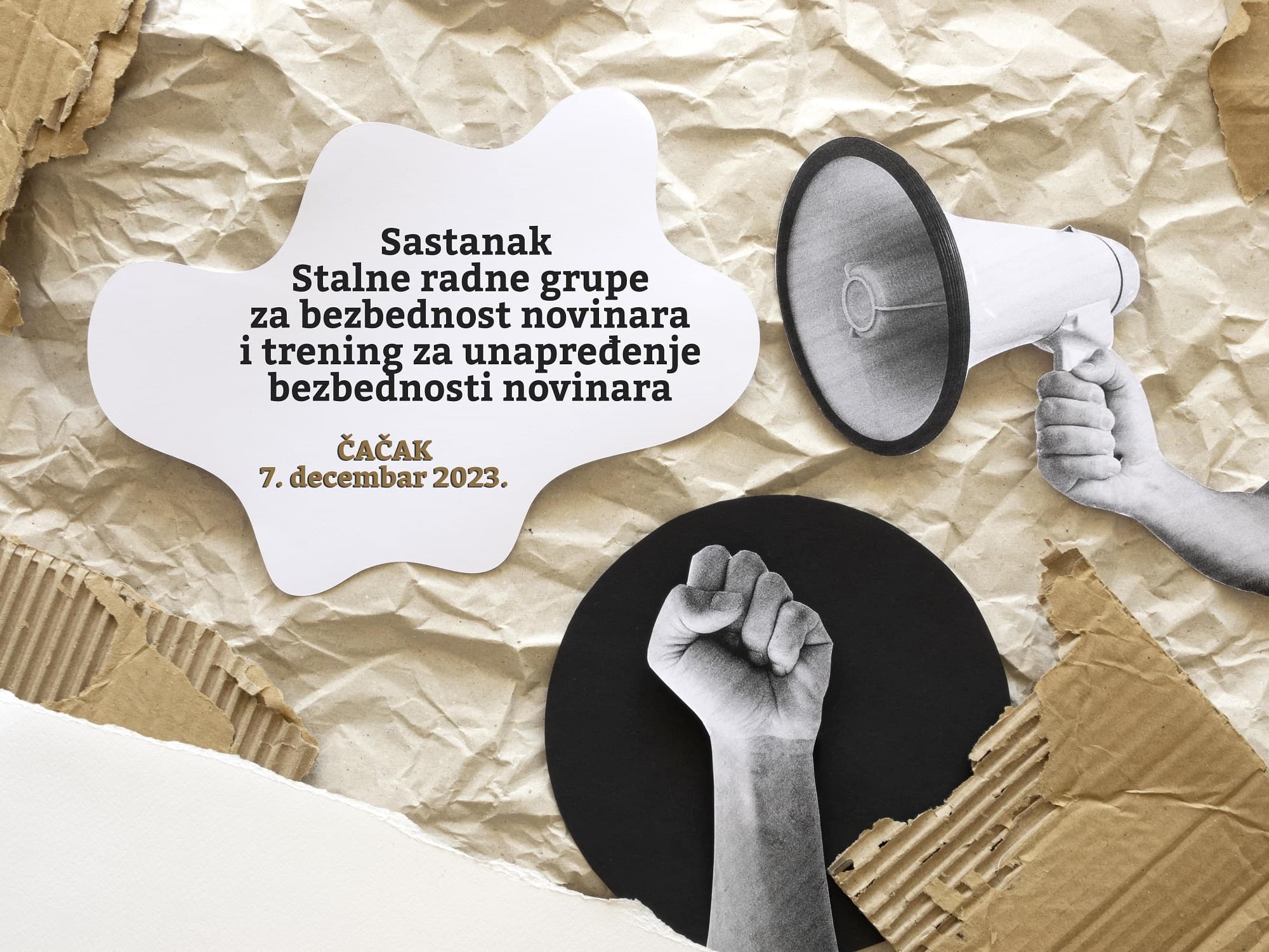 U Čačku sastanak Stalne radne grupe za bezbednost novinara i trening za unapređenje bezbednosti novinara