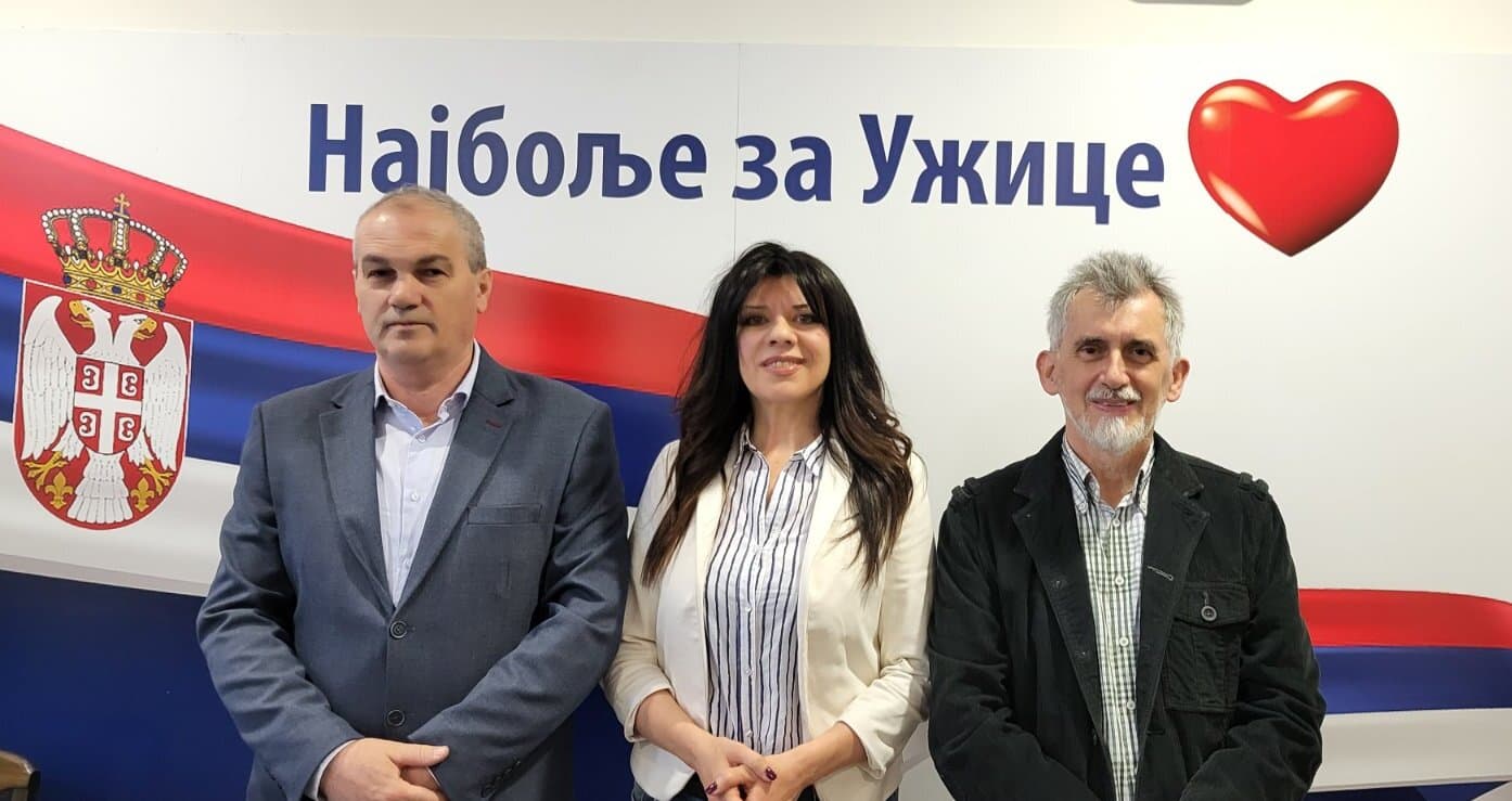 Ivana Parlić kandidatkinja za gradonačelnicu Užica koalicije Narodne stranke, Dveri i POKS