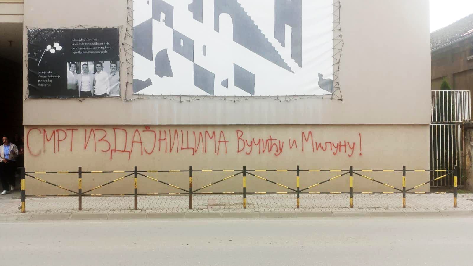 Pretnja predsedniku i gradonačelniku Čačka