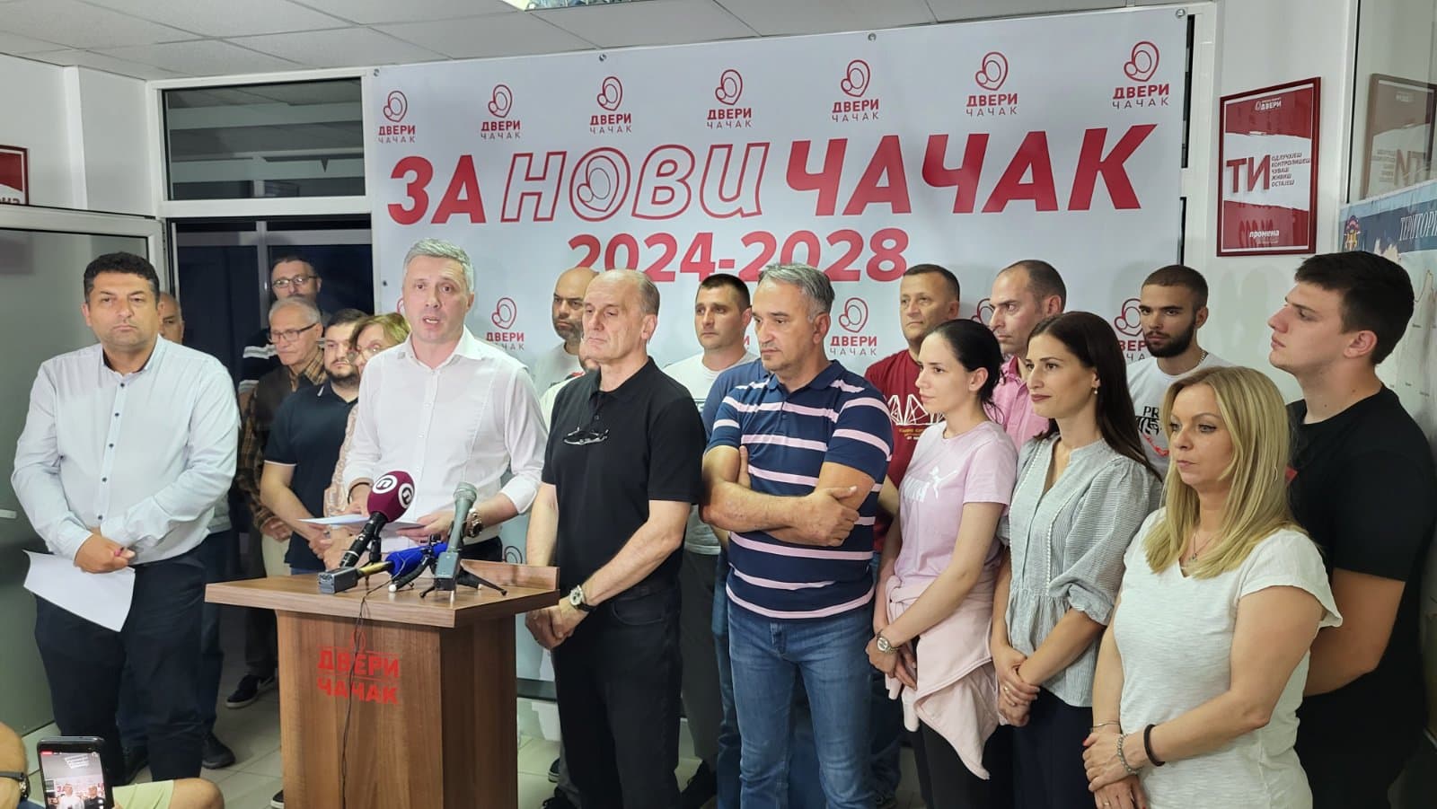 Boško Obradović: SNS više nema većinu u Čačku