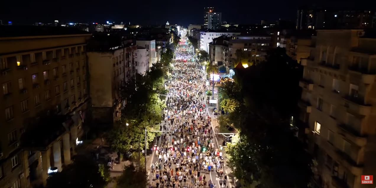 Protest u Beogradu protiv iskopavanja litijuma: "Patriotizam je borba za čist vazduh i vodu" (FOTO)