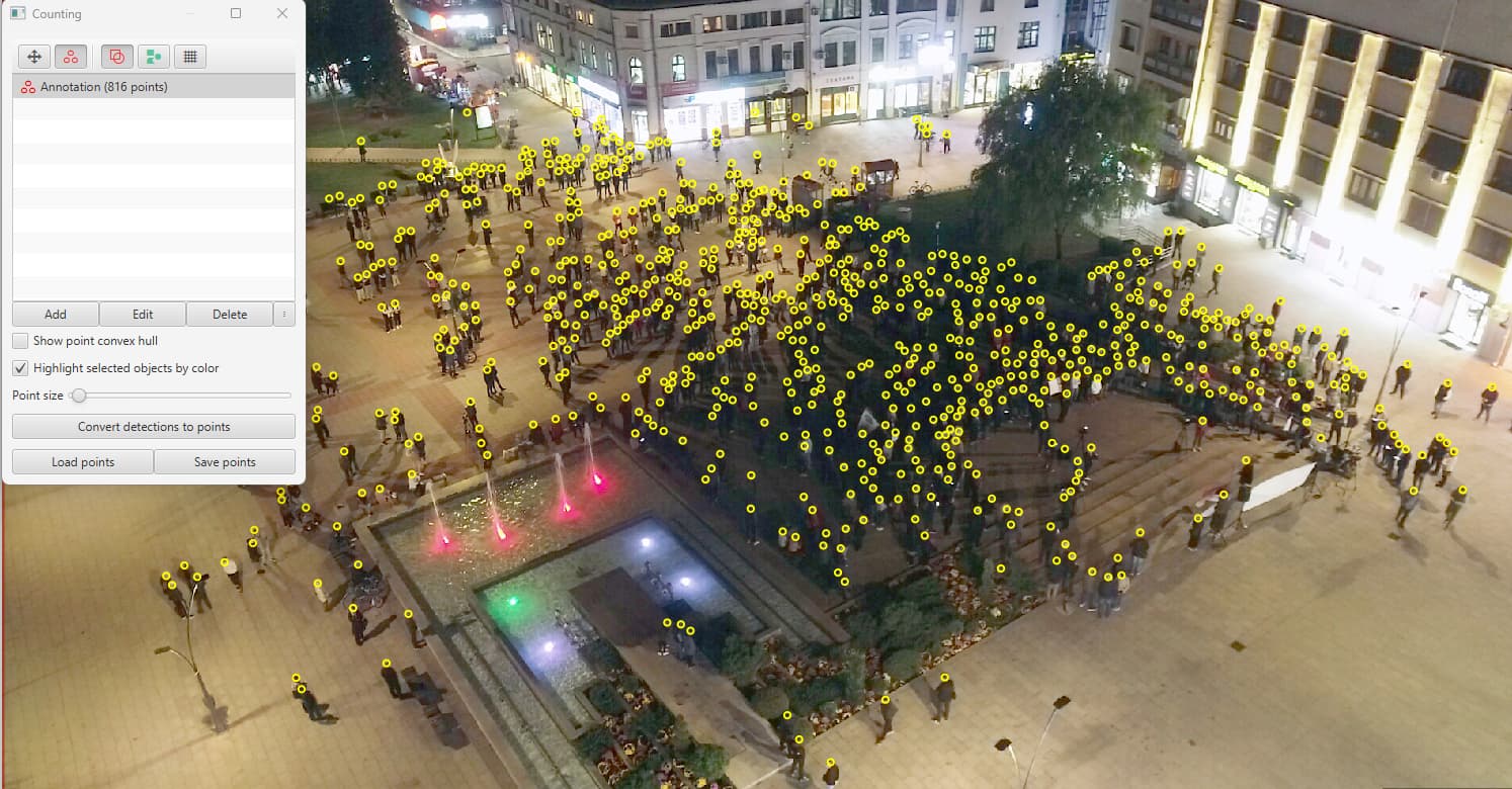 Arhiv javnih skupova saopštio tačan broj učesnika protesta na Gradskom trgu u Čačku