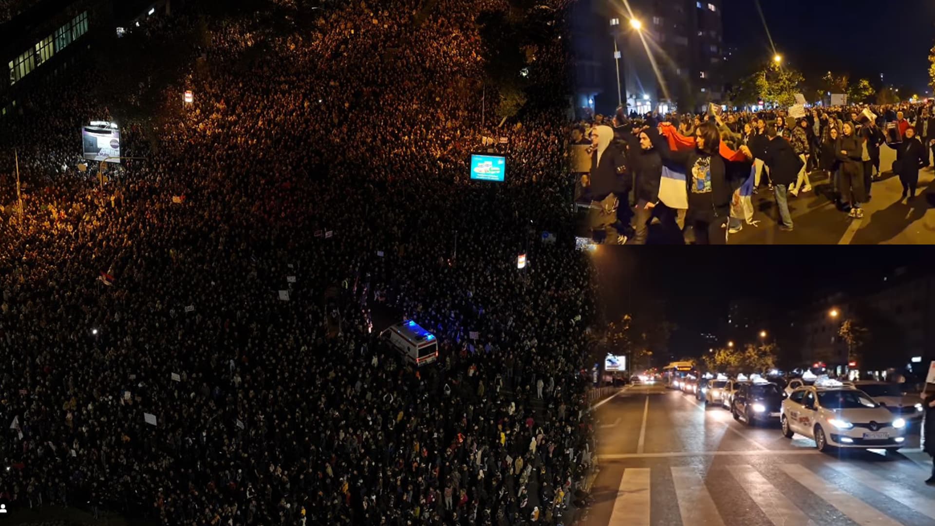 Nikad veći protest u Novom Sadu: Odzvanja robija, uhapsite bandu