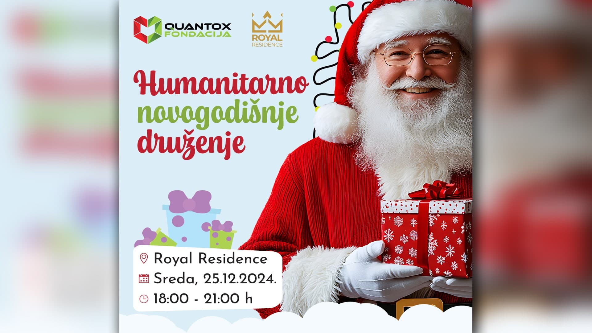 Humanitarno novogodišnje druženje za decu u organizaciji Quantox Fondacije