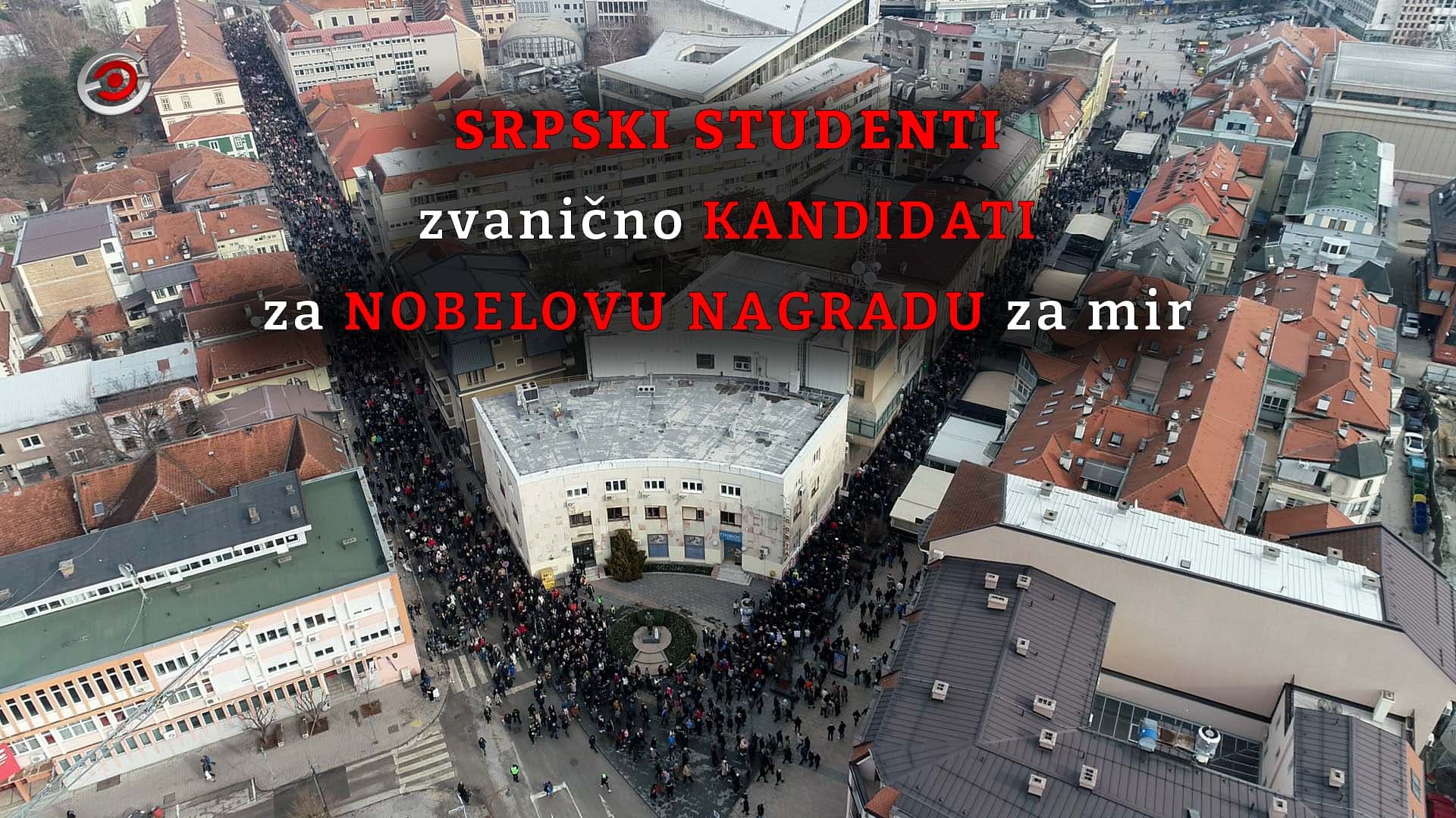 Srpski studenti kandidati za Nobelovu nagradu za mir