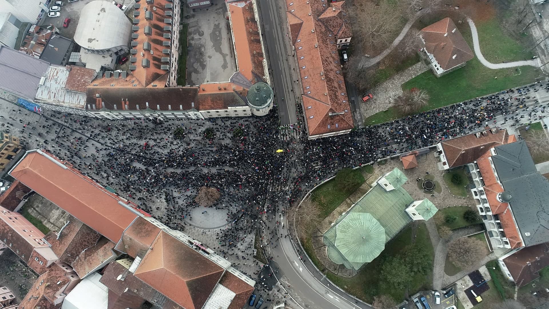 Arhiv javnih skupova: Samo u 5 opština u Srbiji nisu održani protesti (MAPA)