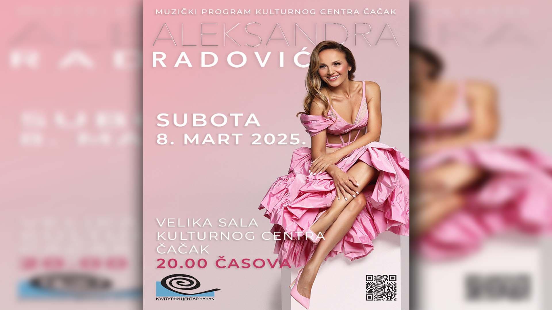 Osmomartovski koncert Aleksandre Radović u Čačku