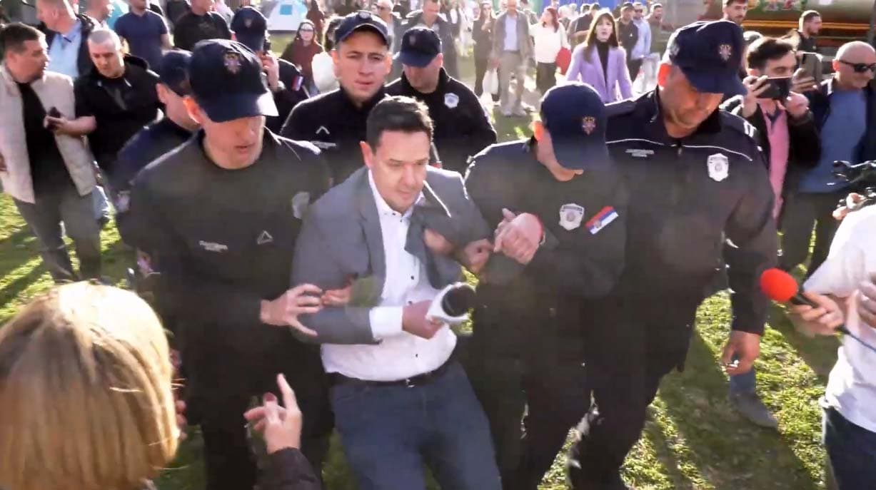 Uhapšen Nemanja Šarović