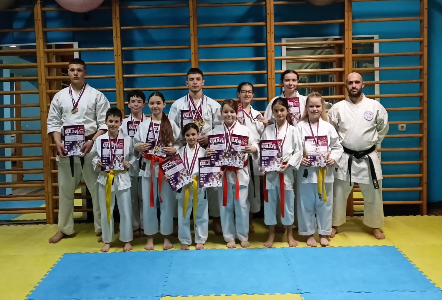 Uspeh Karate Centra DBA na takmičenju u Kraljevu