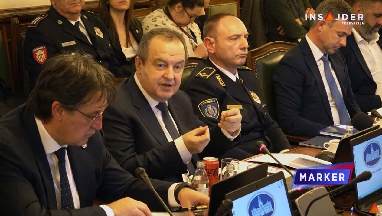 Dačić: Prvobitna izjava da MUP nema zvučni top je bila nespretna