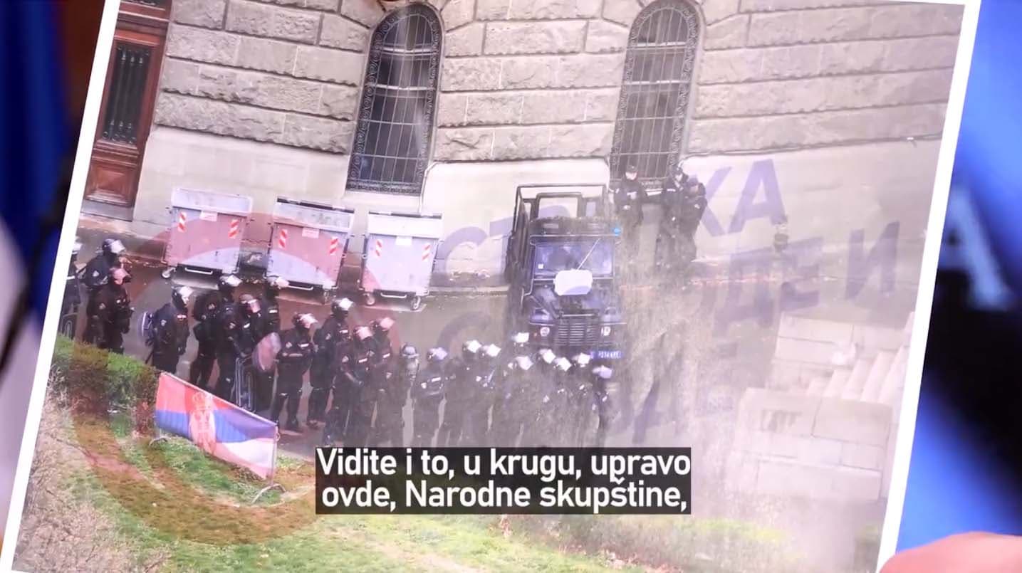 Žandarm tvrdi za Danas: Više "zvučnih topova" bilo raspoređeno u subotu na protestu
