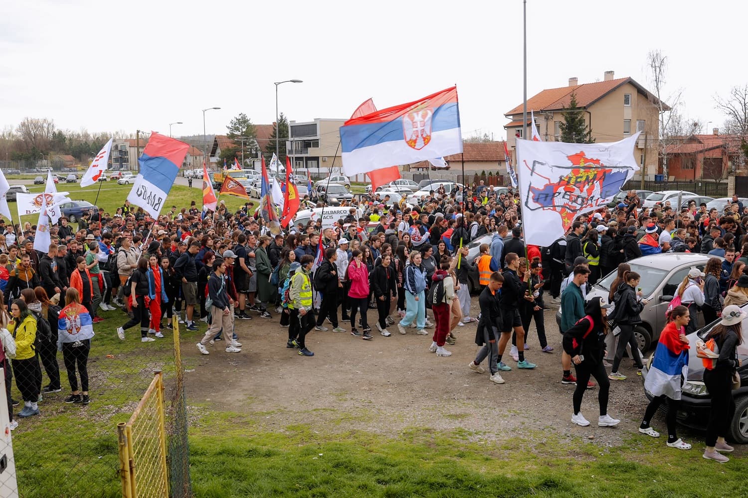 U petak veliki protest "Marš na Drinu" u Loznici, prve grupe studenata dočekane uz vatromet