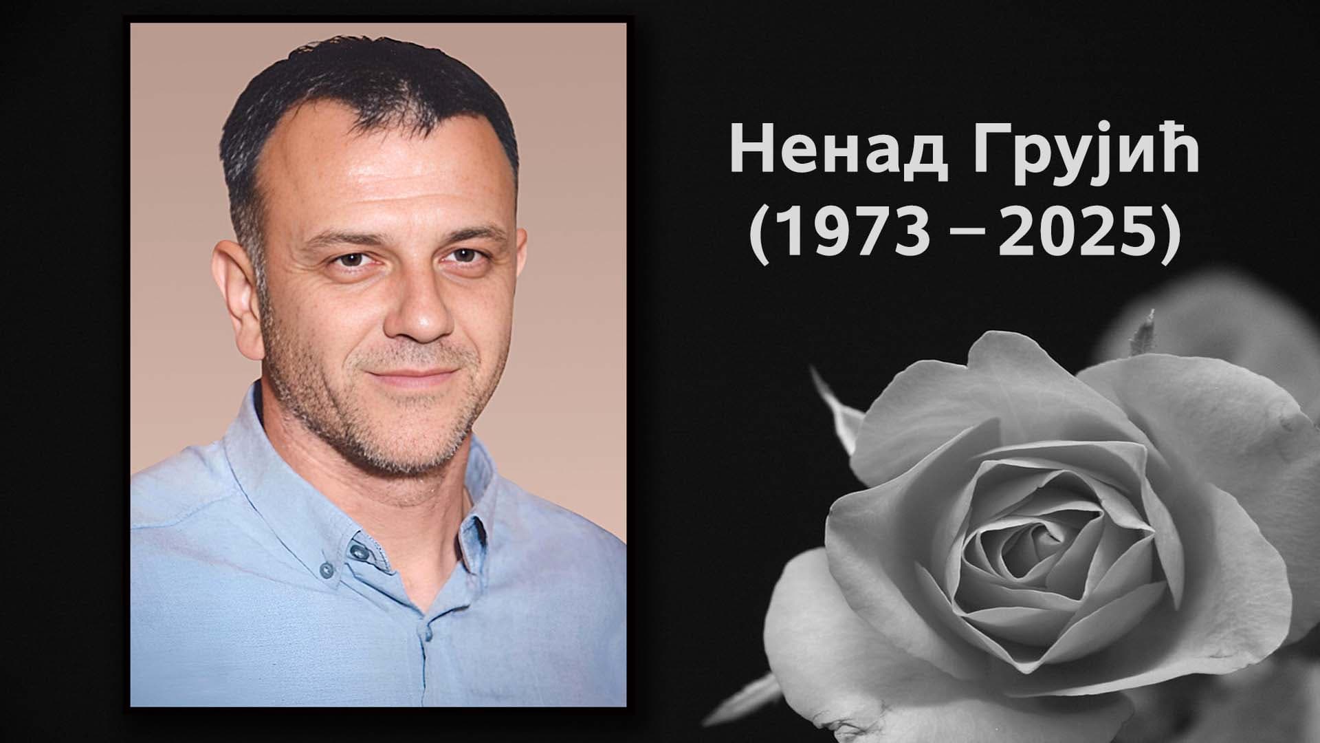 Preminuo profesor Nenad Grujić