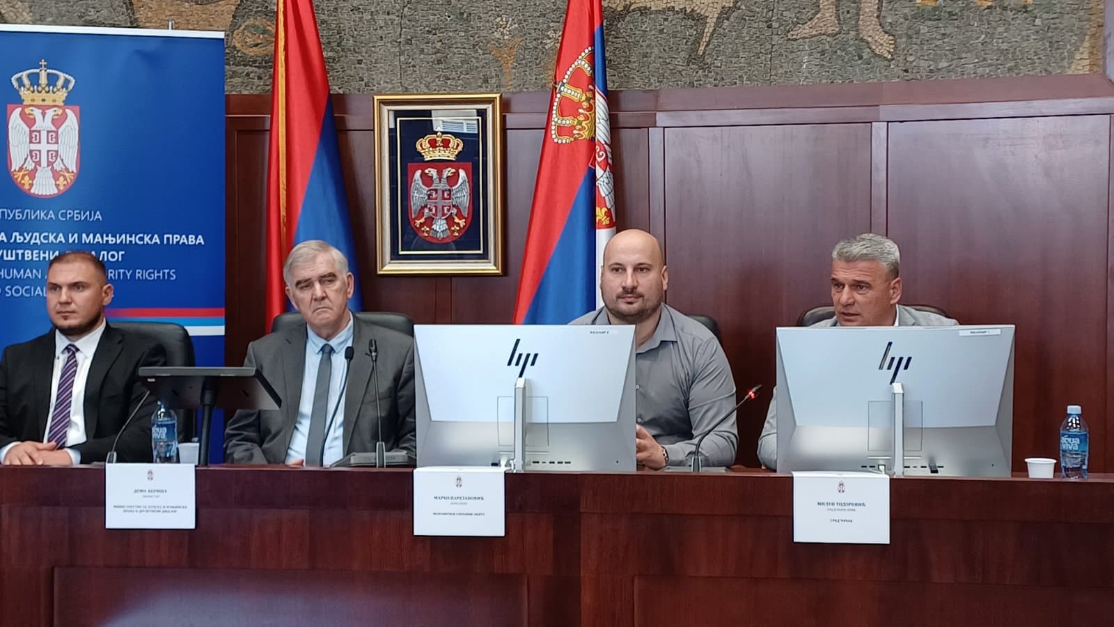 U Čačku održan sastanak ministra za ljudska i manjinska prava Dema Beriše i čelnika Moravičkog upravnog okruga