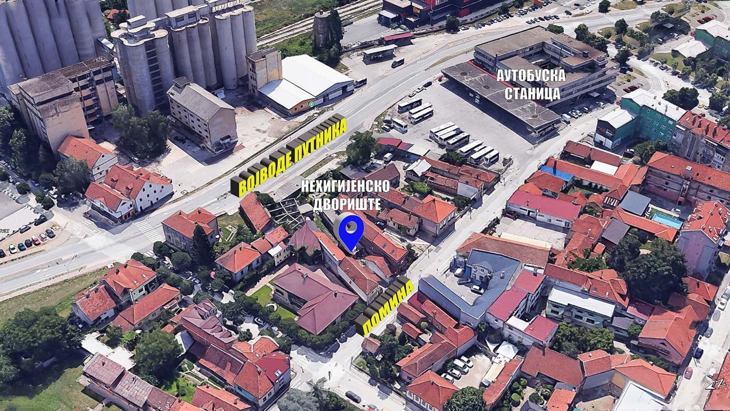 JKP "Кomunalac": Divlja deponija u centru grada (FOTO)