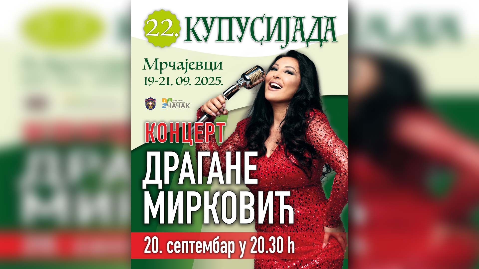 Koncert Dragane Mirković, ansambl iz Grčke, takmičenje u kuvanju kupusa – pogledajte program "Kupusijade"