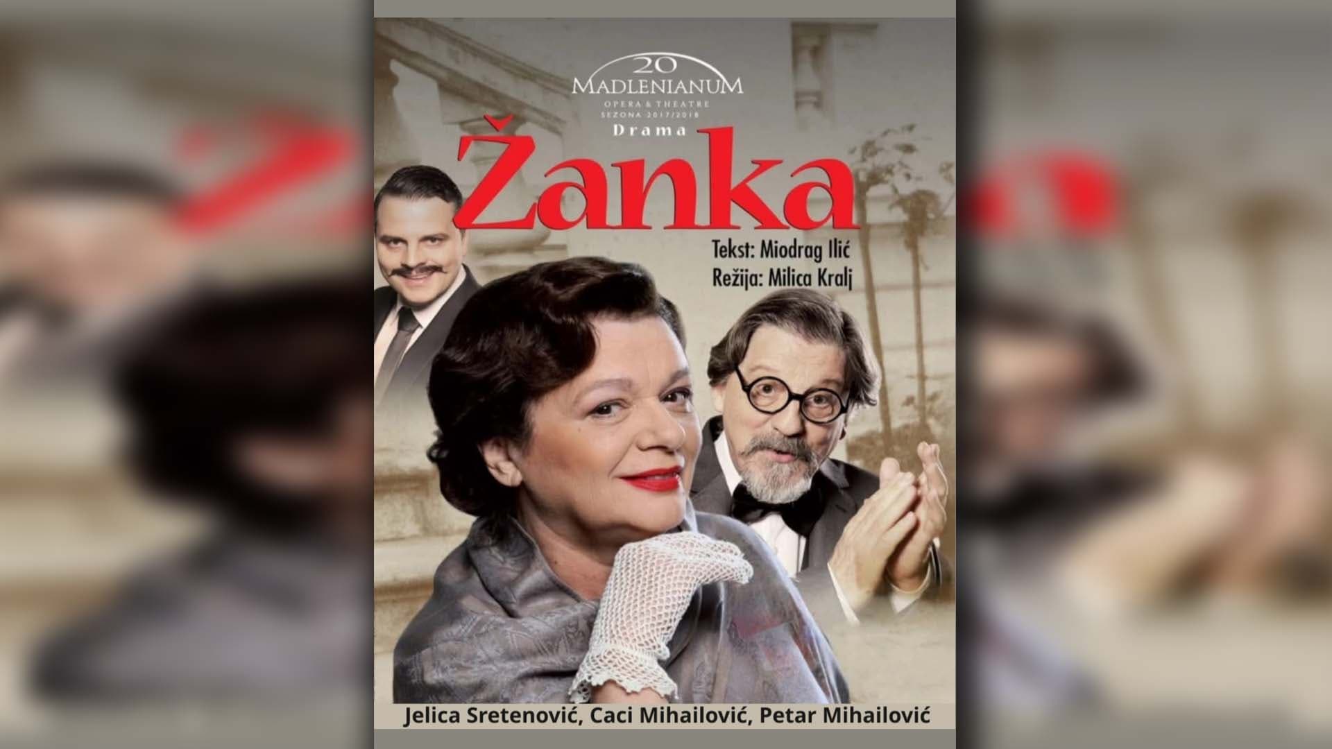 Pozorišna predstava "Žanka" u Kulturnom centru Čačak