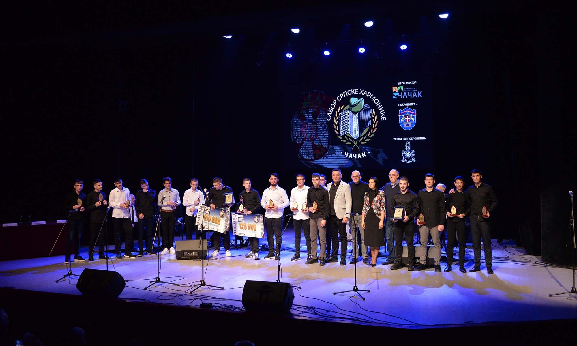 Održan Drugi Sabor srpske harmonike u Čačku – veličanstveni praznik muzike