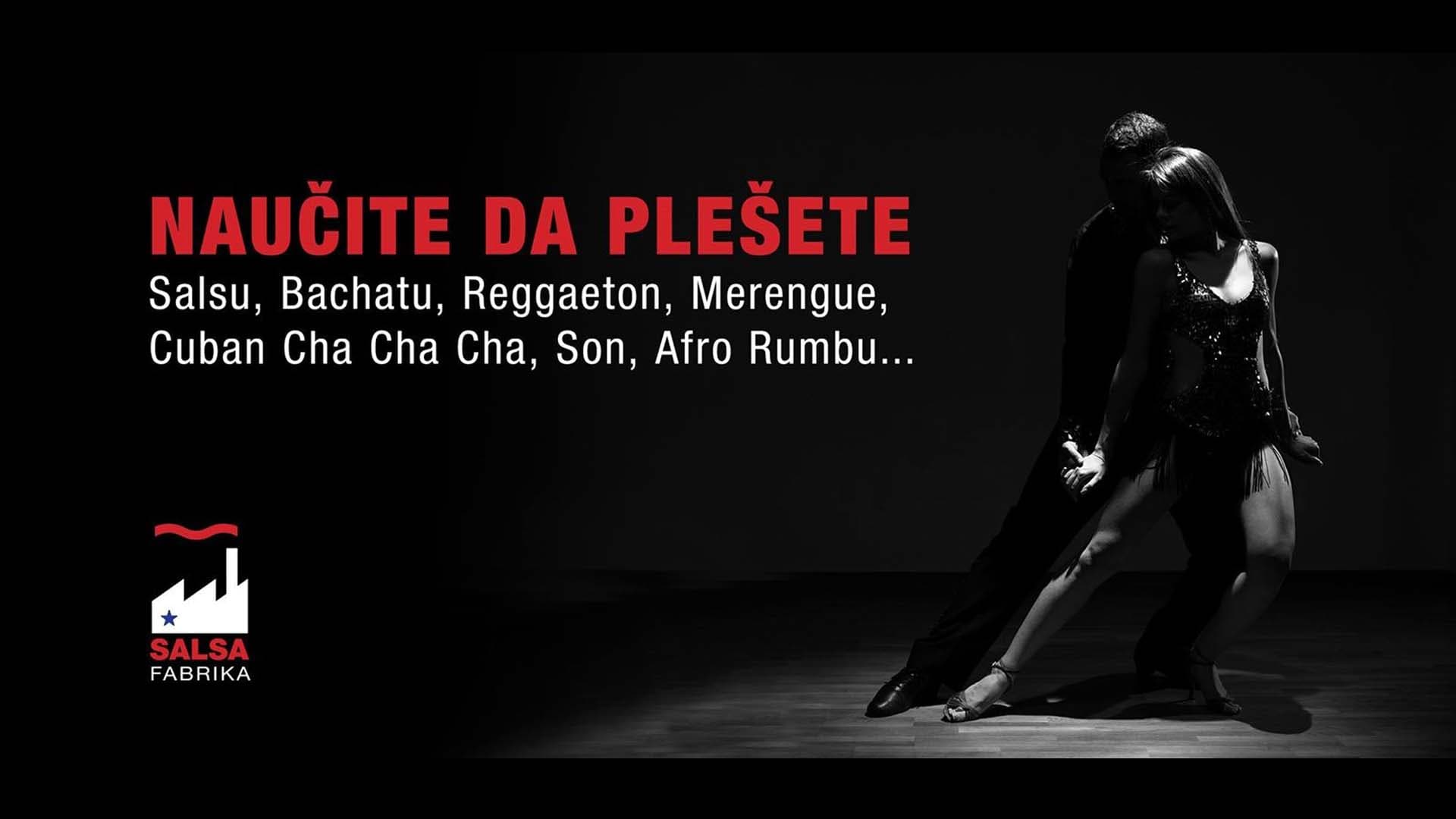 Besplatan upis na plesne programe Salsa Fabrike - Nova početna grupa i Salsa Kids