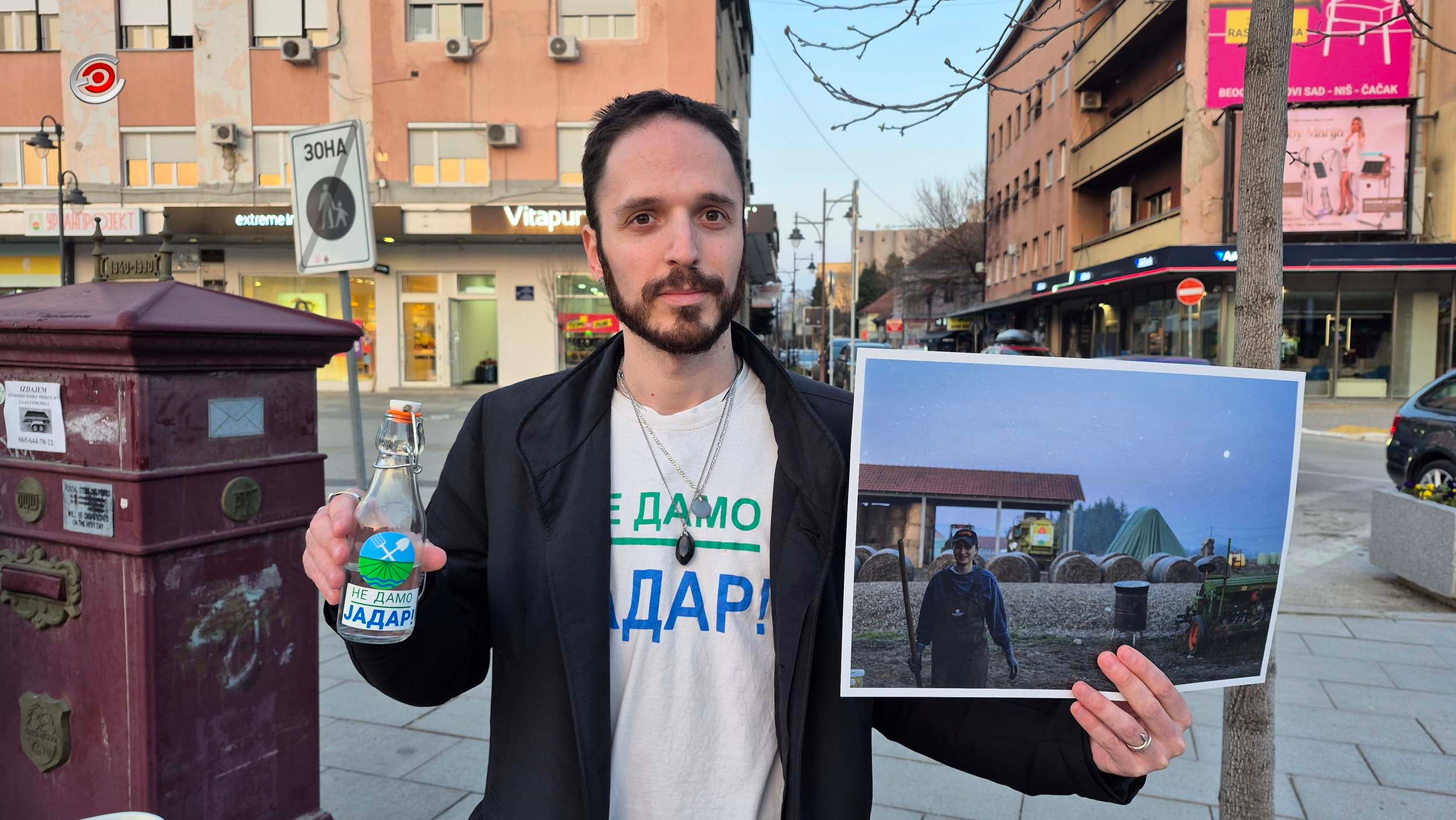 Prikupljanje potpisa za oslobađanje Zlatka Kokanovića u Čačku (VIDEO)