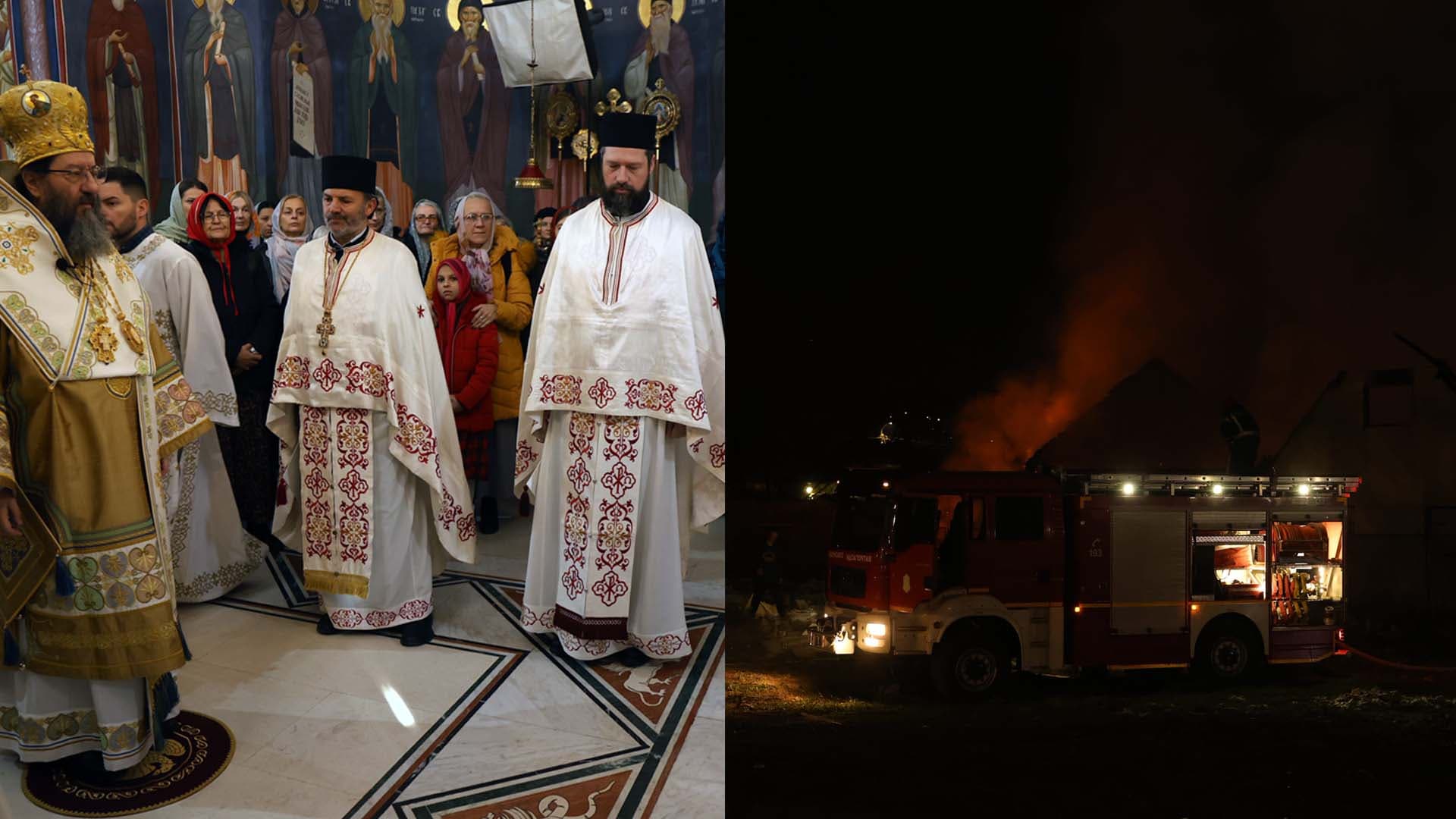 PLEMENITI GEST IZ LJUBIĆA: Crkvena opština i vernici prikupili deo novčane pomoći za porodicu Jaćimović nakon požara