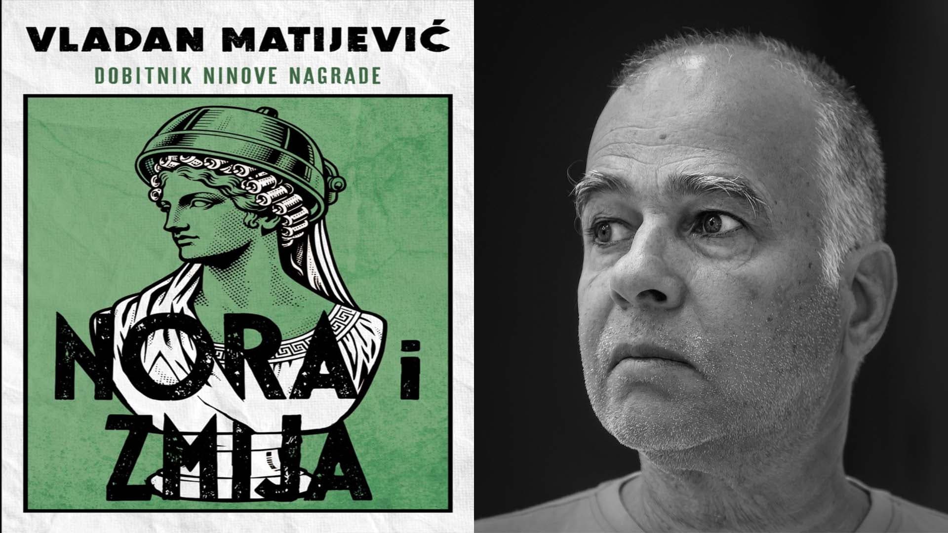 Književnik Vladan Matijević objavio novu zbirku priča "Nora i Zmija", u izdanju beogradske Lagune