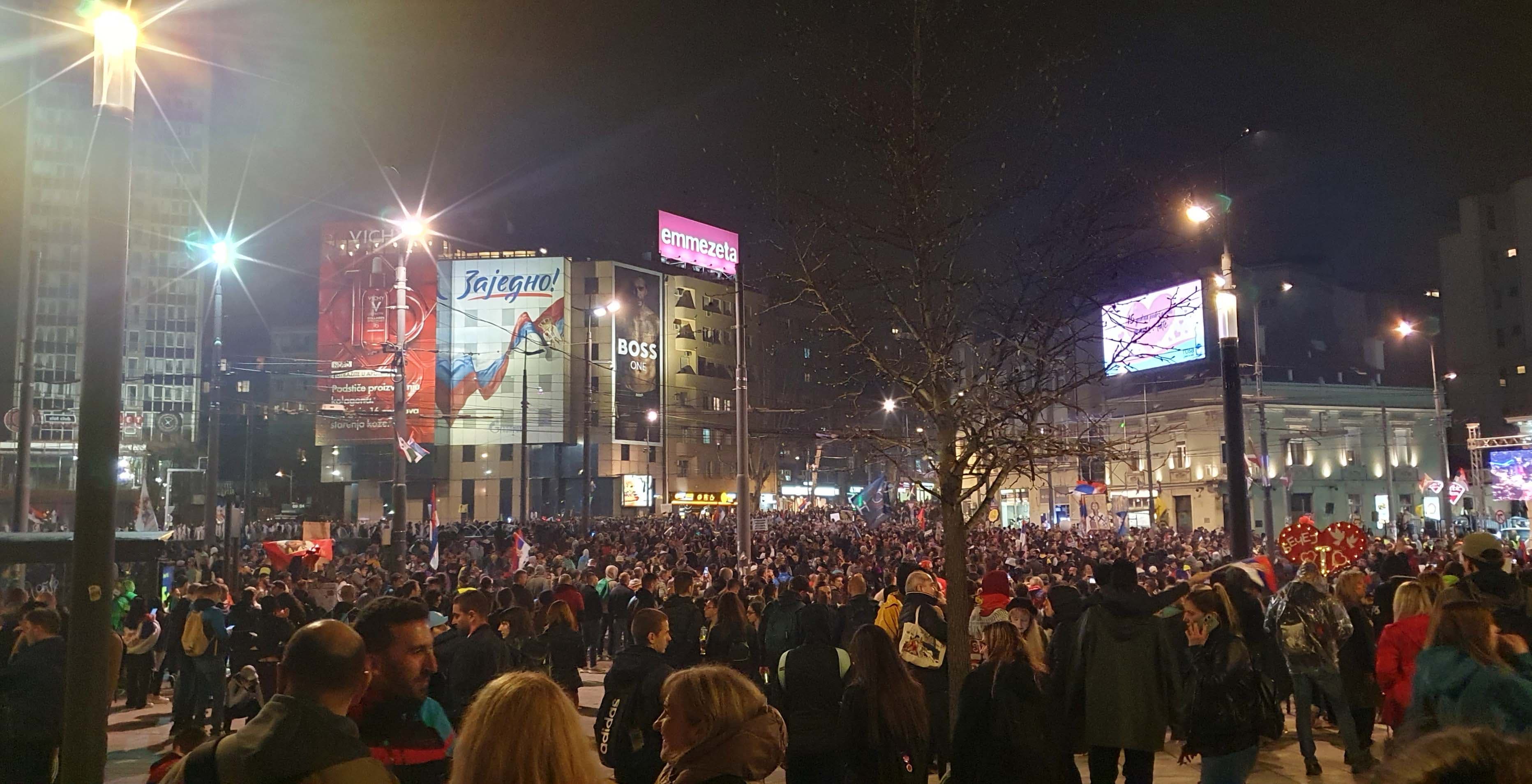Studenti u blokadi najavili skup 23. maja na Slaviji