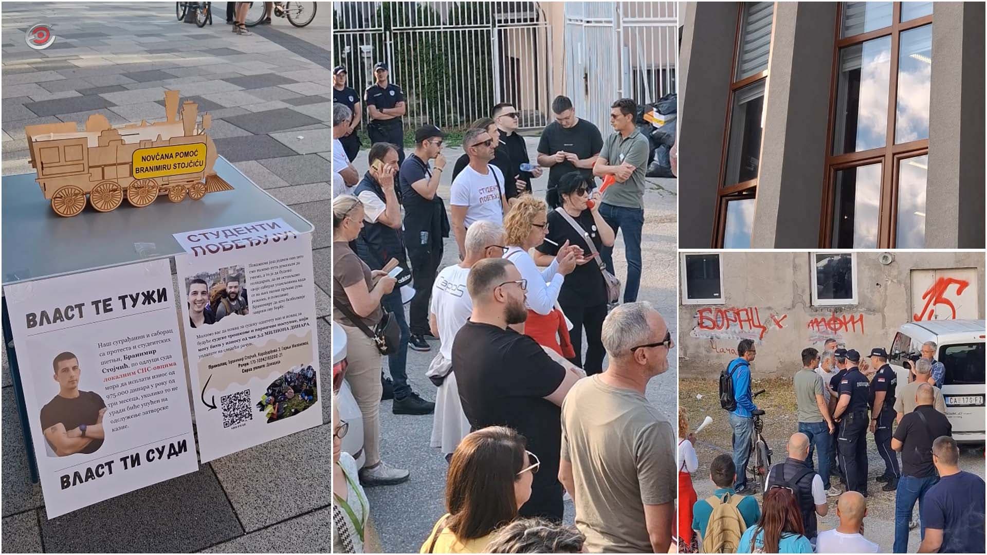 Protest "Žedni smo odgovora" ispred Gradske uprave u Čačku: Građani traže odgovornost za krizu sa vodosnabdevanjem (VIDEO)