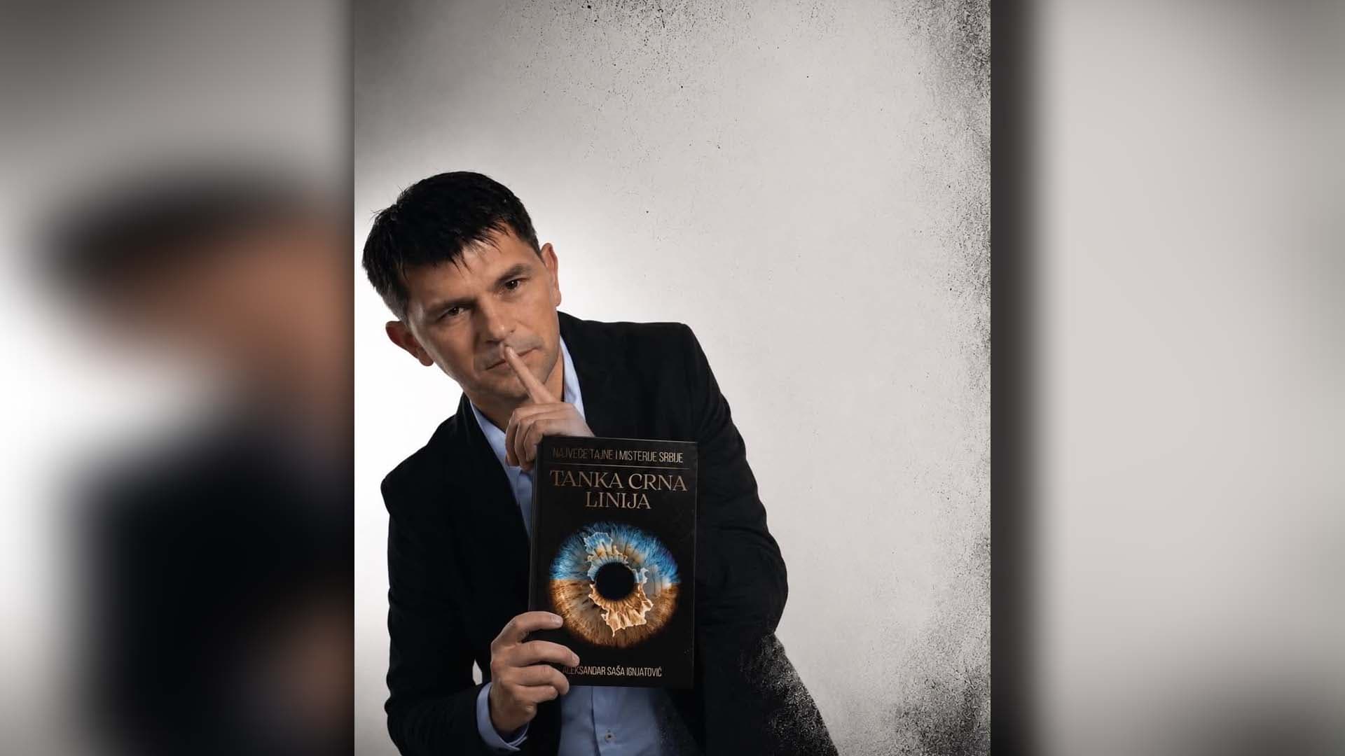 Promocija knjige "Tanka crna linija", autora Aleksandra Saše Ignjatovića
